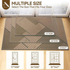 Front Door Mat 24''x35'', Non Slip Absorbent Dirt Resist Washable Low-Profile - Image 8