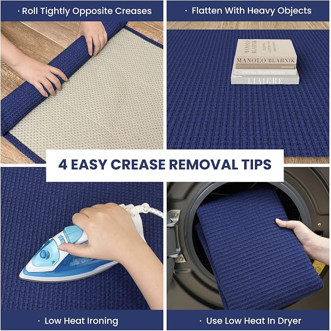IOHOUZE Washable Area Rug 6x9 Non Slip Rugs - Image 2