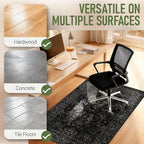 Office Chair Mat for Hardwood Floor, Non-Slip Under Desk Mat for Rolling Chair - Image 6