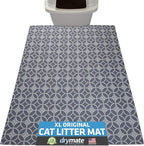 Drymate Cat Litter Box Mat, Litter Trapping Mat, Waterproof, Urine-Proof by Drymate