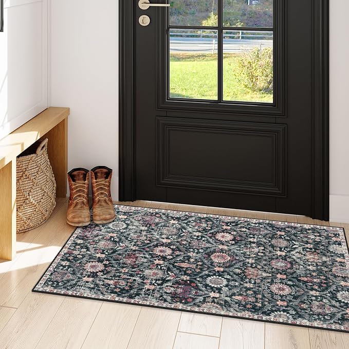 Lahome Kitchen Rugs Non Slip Washable Rugs by Lahome