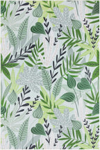 Lahome Leaf Indoor Outdoor Rugs, 6x9ft Non Slip Outdoor Patio Rug - Image 6