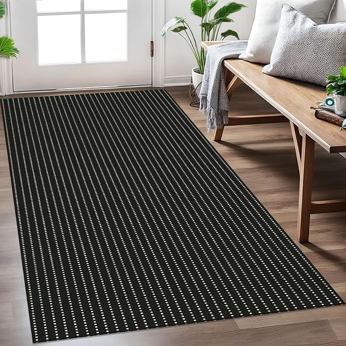 EARTHALL Washable Area Rug 3x5 Ft Non Slip Rugs by EARTHALL