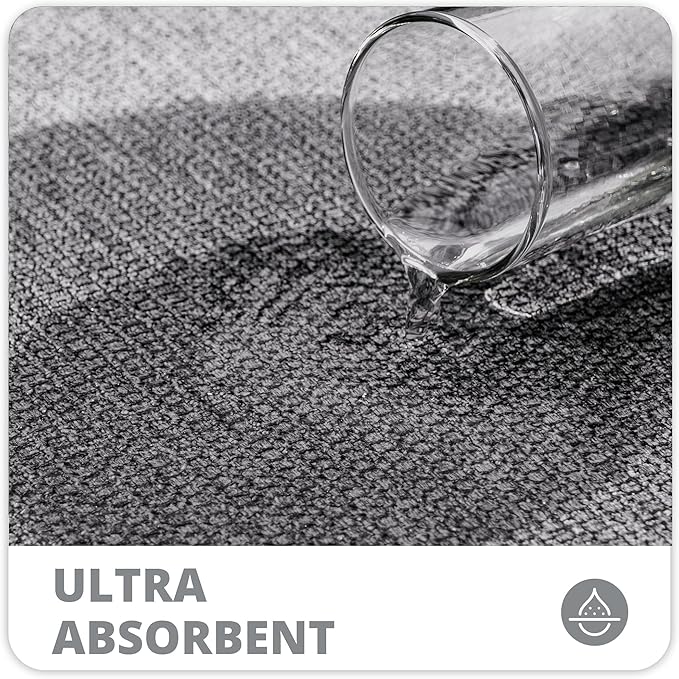 Bosap Bath Mat, Ultra Thin Bathroom Runner Rugs, Large Bath Mats - Image 3