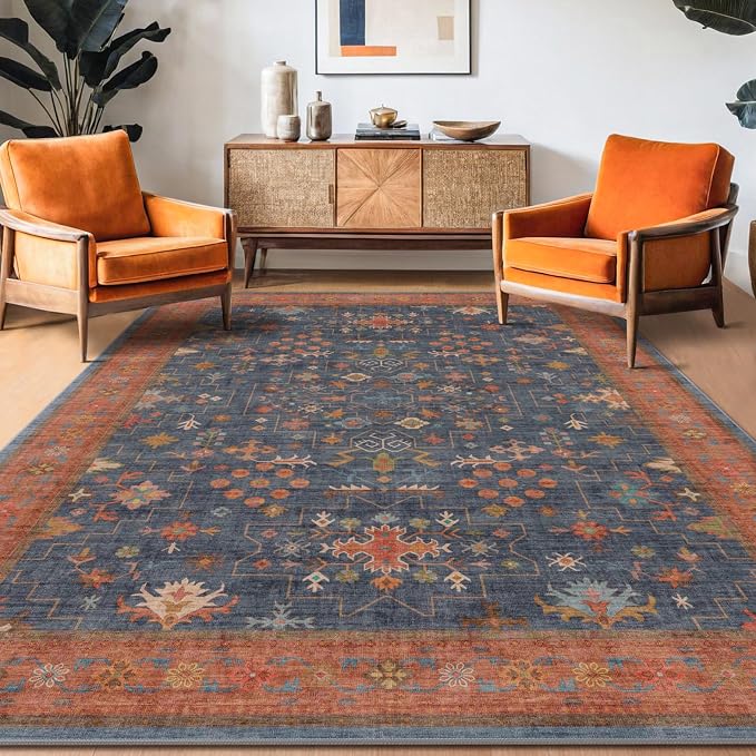 Hazo Haus 6x9 Dining Room Rugs for Under Table - Image 3