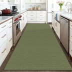 KOZYFLY Washable 4x6 Entry Woven Area Rug, Braided Throw Rugs - Image 2