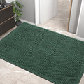 HIYARD Sturdy Front Door Mat, Absorbent Muddy Dirt Resist Welcome Door Mats by HIYARD