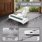 Front Door Mat 31''x47'', Absorbent Dirt Resist Washable Non Slip Low-Profile - Image 4