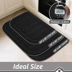 BEQHAUSE 24x40 Inch Kitchen Rug Mat Durable Kitchen Rugs Non-Slip Washable - Image 3