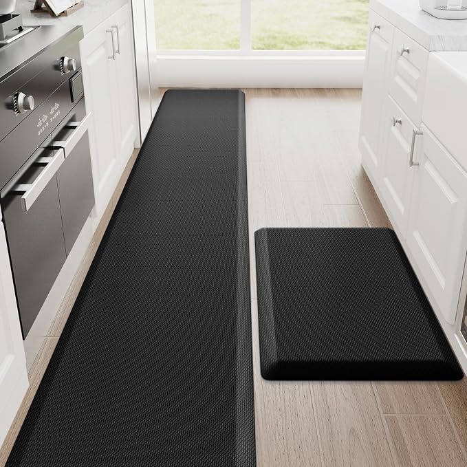 StepRite Kitchen Mats, Cushioned Anti Fatigue Kitchen Mats by Bringcushiontoyourlife