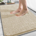 OLANLY Bathroom Rugs 34x21, Extra Soft Absorbent Chenille Bath Rugs, Rubber by OLANLY