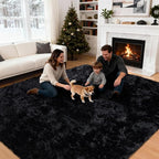 5x7 Area Rug for Living Room: Ultra Soft Fluffy Rug Modern Large Thicked Shag - Image 4