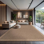 CAMILSON Easy Jute Rug 10x14, Indoor Outdoor Natural Color Fiber Area Rugs by CAMILSONIndoorOutdoorAreaRugs