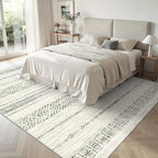 Miukiki 5x7 Area Rug for Living Room Moroccan Washable Rugs Non Slip Indoor - Image 9
