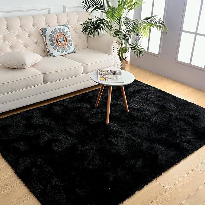 Chicrug Soft Area Rugs for Bedroom Living Room Plush Fluffy Rug 9x12 Feet - Image 8
