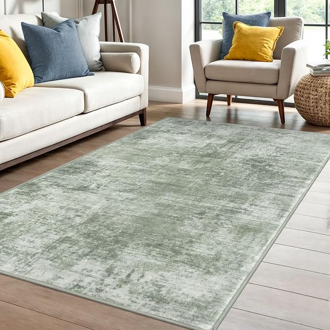 IOHOUZE Abstract Area Rug 4x6 Ft Washable Rugs by iOhouze