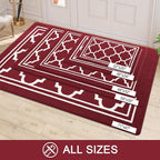 Buganda Indoor Door Mat, Dirt-Resistant and Absorbent Doormat, Low Profile - Image 7