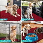 OLANLY Dog Door Mat for Muddy Paws 47x24, Absorbs Moisture and Dirt, Absorbent - Image 7