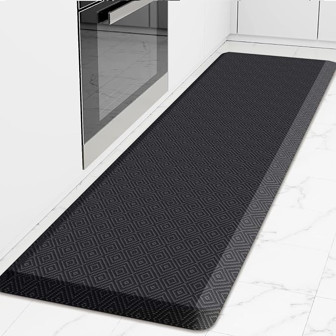 Mattitude 4/5 Inch Thick Kitchen Mat Cushioned Anti-Fatigue Floor Mat Water by Mattitude