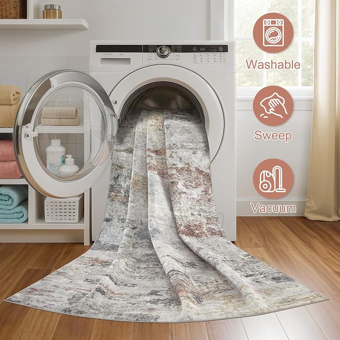 DMOYEST 6x9 Area Rug - Image 5
