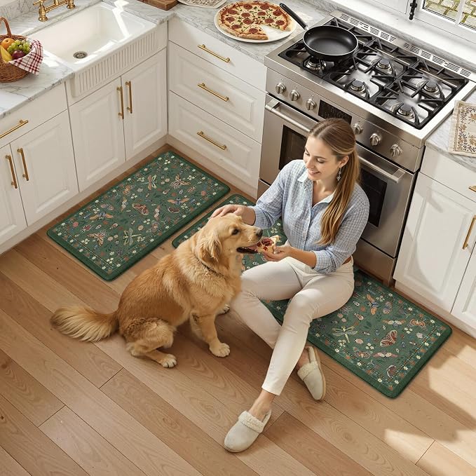 LEEVAN Anti Fatigue Mats for Kitchen Floor Non-Slip, Cushioned Kitchen Mats for - Image 7