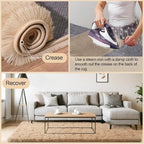 Mugorn 3x5 Rugs for Bedroom, Fluffy Area Rugs for Living Room, Soft Shag Kids - Image 3
