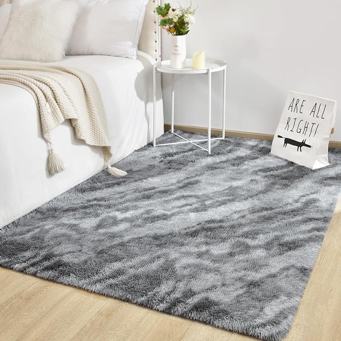 TWINNIS Super Soft Shaggy Rugs Fluffy Carpets, 5x8 Feet, Indoor Modern Plush - Image 7