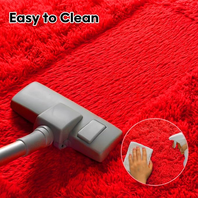 Large 9x12 Area Rug for Living Room, Soft Shag Rugs for Bedroom, Non-Slip Ultra - Image 8