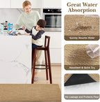 Kitchen Rugs and Mats, Non Slip Washable Set of 2 PCS, Absorbent Kitchen Mats - Image 3
