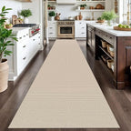 IOHOUZE Washable Exrea Long Hallway Runner Rug 3x16 Non Slip Rubber Backed - Image 7
