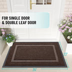 OLANLY Front Door Mat Indoor Outdoor Entrance, Waterproof All-Season, - Image 2