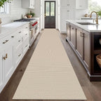 IOHOUZE Washable Exrea Long Hallway Runner Rug 3x20 Non Slip Rubber Backed - Image 7