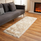 EasyJoy Ultra Soft Fluffy Rugs Faux Fur Rug Chair Cover Seat Pad Fuzzy Area Rug - Image 3
