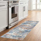 IOHOUZE Abstract Runner Rug 2x6 Ft Washable Runners - Image 2