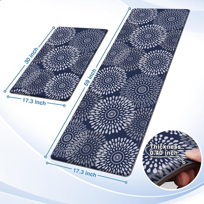 LuxStep Kitchen Mat Cushioned Rugs Anti-Fatigue Mats - Image 3