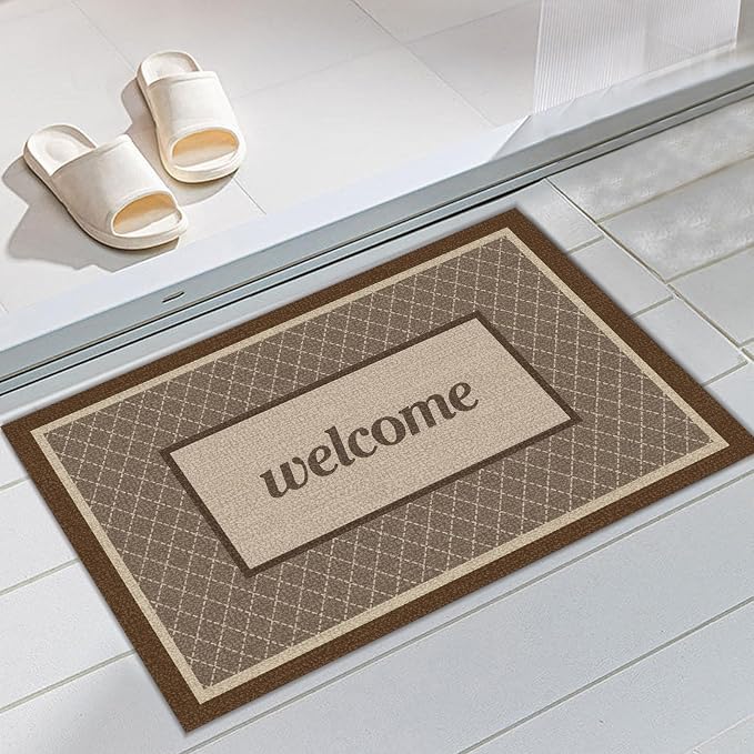 Ultra Thin Door Mat Indoor Entrance, 1/10 in Thin Door Mats - Image 8