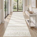 cotiled Hallway 3x12 Runner Rugs: Washable Boho Rugs by COTILED