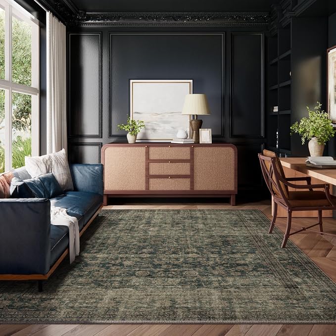 Washable Living Room Area Rug: 10x14 Rugs - Image 7