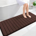 OLANLY Memory Foam Long Bathroom Rugs Runner 59x24, Super Soft Absorbent Bath by OLANLY