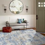 6x9 Area Rugs for Living Room Rug Washable: Modern Rug for Dining Room Bedroom - Image 3