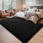 Chicrug Soft Area Rugs for Bedroom Living Room Plush Fluffy Rug 9x12 Feet - Image 3