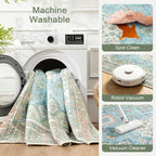 Lofus Vintage Living Room Rugs 8x10, Soft Machine Washable Area Rug - Image 6