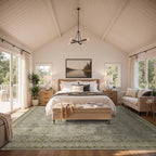 Rugxara 10x14 Area Rugs for Living Room Bedroom, Large Washable Rug, Vintage - Image 3