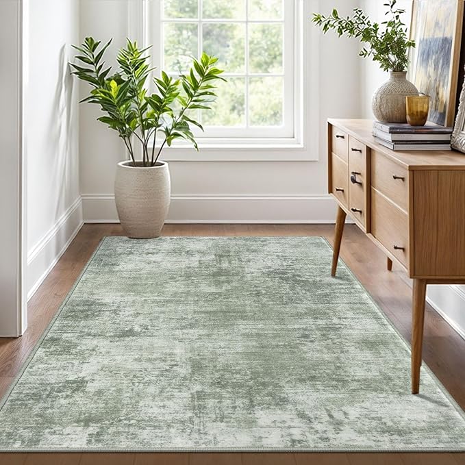 IOHOUZE Abstract Area Rug 4x6 Ft Washable Rugs - Image 6