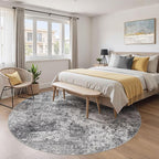 8ft Round Area Rug Living Room Rugs - Image 3