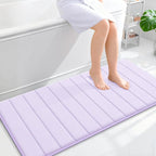 OLANLY Memory Foam Long Bathroom Rugs Runner 47x24, Super Soft Absorbent Bath by OLANLY