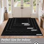 BEQHAUSE Dirt Trapper Door Mat 36" x 60", Doormat Non-Slip Entryway Rugs - Image 2