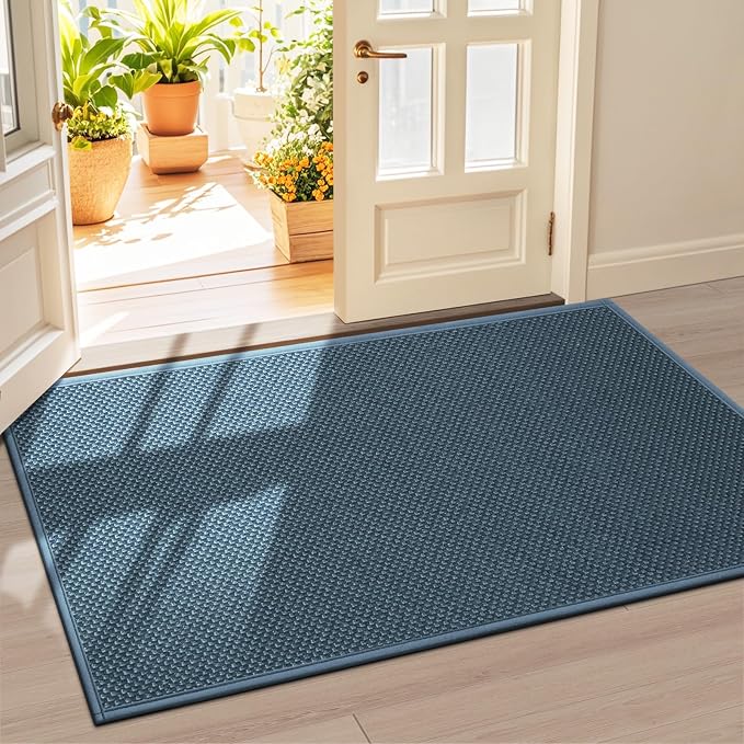 LEKEEPGO Door Mat 36"x59", Non Slip Door Mat Indoor Entrance, Rubber Backing by LEKEEPGO