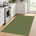 IOHOUZE Washable Area Rug 4x6 Non Slip Rubber Backed Woven Rugs - Image 2