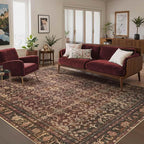 Rugxara 6x9 Area Rugs for Living Room Bedroom, Large Washable Christmas Rug by Rugxara